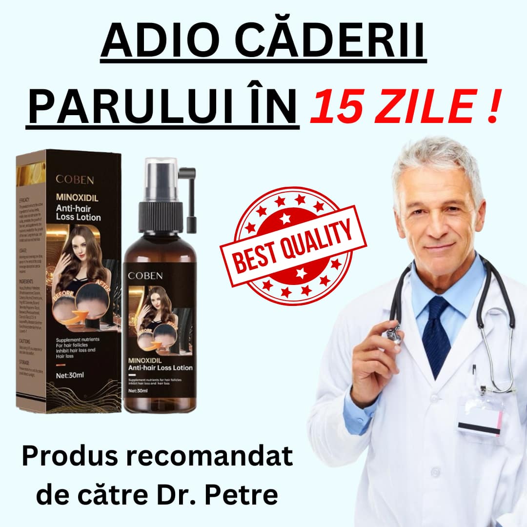 Tratament Avansat Contra Caderii Parului Cu Minoxidil